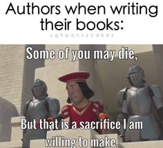 Image result for author talks meme